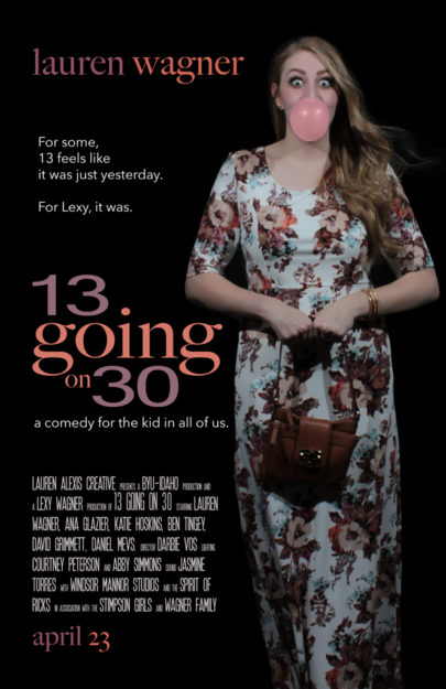 13 going on 30, movie poster remake, romantic comedy poster, romantic comedy spoof, fan art