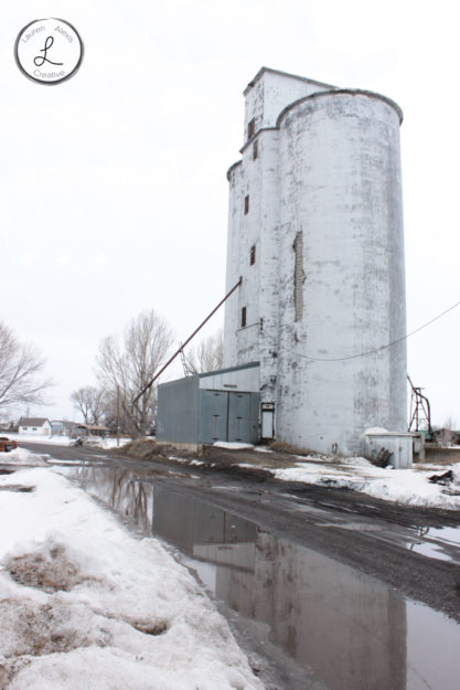 Landscape photography, Abandoned Silos, Winter photography, Rustic abandoned silo