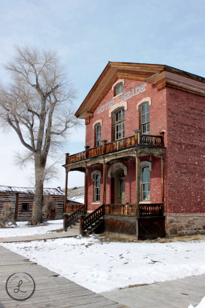 bannack montana, ghost town, architecture photography, bannack hotel