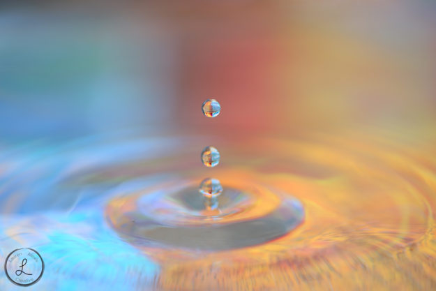 macro water drops, macro photography, macro still life, three water drops, fine art photography, macro fine art