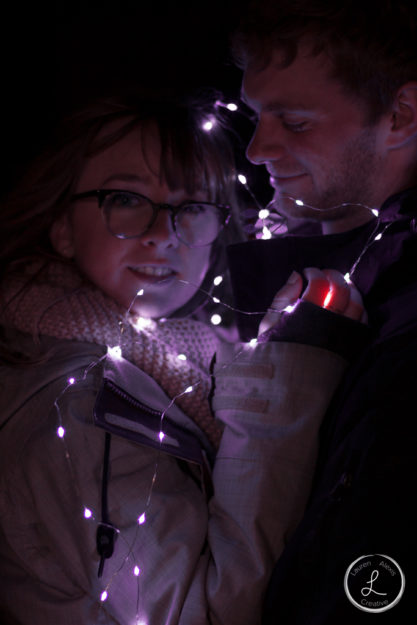 Fairy Lights, Fairy light photography, magical portraits, dreamy portraits, night photography, night portraits, brandon woelfel, brandon woelfel style, couple portrait, couple photos 