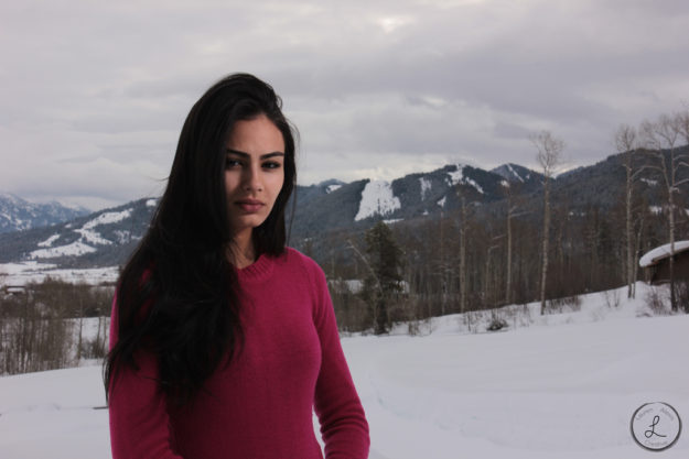 woman's portrait, Balancing  Light Photography, balancing light portrait, winter portraits, idaho portraits