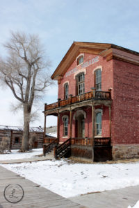 bannack montana, ghost town, architecture photography, bannack hotel