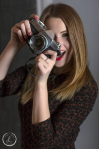 Vintage womens fashion, Womens fashion, womens portrait, Vintage camera, photo with prop, fashion