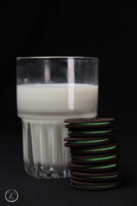 Stock Photography, Mint Milk and Cookies, Sweets, desserts,
