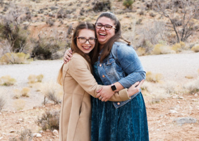 Friends Shoot at Calico Basin