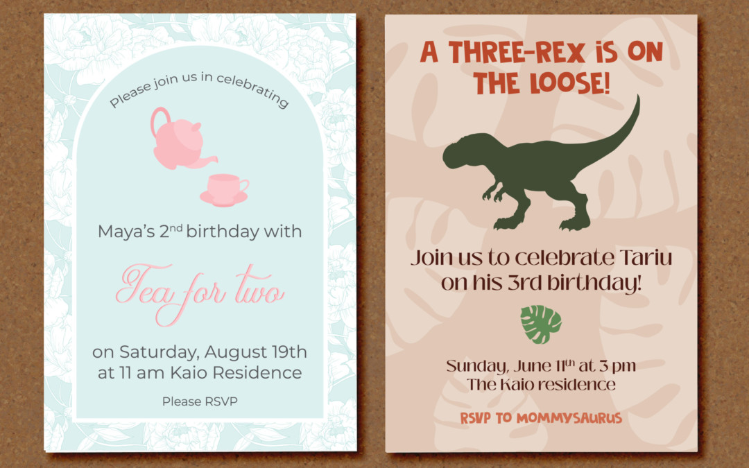 Birthday Invites