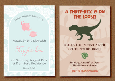 Birthday Invites